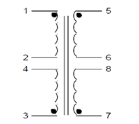 Schematic - PC Mount Flat Pack™ Power Transformers (FP230-10)