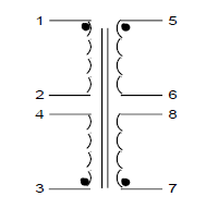 Schematic - PC Mount Flat Pack™ Power Transformers (FP88-65)