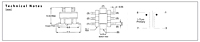 Outline Dimensions - CSE5 Series High Frequency Current Sense Transformers