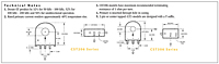 Outline Dimensions - CST206/CST306 Series High Frequency Current Sense Transformers