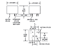 CSE Series Low Frequency Current Sense Transformers (CSE187L-P) - 2