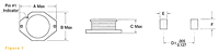 Outline Dimensions - AX97 Series SMD Power Shielded Inductors (AX97-101R0)