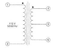 Schematic - Chassis Mount Quick Pack™ Power Transformers (F3-10)