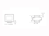 Outline Dimensions - PC Mount Power Transformers (F-165P)