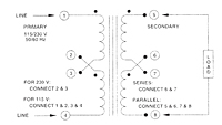 Schematic - Control Transformer Connections