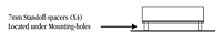 Mounting Recommendation - ALS 75 Series 75 Watt (W) Single Output Open Frame Switching Power Supply