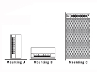 Mounting Options - AWSP 40 Series - 40 Watt (W) Single Output Enclosed Switching Power Supply