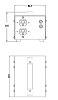 6.38 Inch (in) Maximum Length Medical Grade Isolation Power Transformer