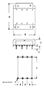 Outline Dimensions - PC Mount Flat Pack™ Power Transformers (FP56-100)