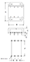 Outline Dimensions - PC Mount Flat Pack™ Power Transformers (FP88-65)