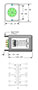 Hermetically Sealed Low Level Audio Output, Mixing, Matching, and Bridging Transformer - 2