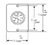 Hermetically Sealed Low Level Audio Output, Mixing, Matching, and Bridging Transformer - 2