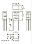 Outline Dimensions - Miniature Impedance Matching Transformers - Red Spec (SP-22)