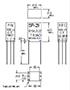 Outline Dimensions - Miniature Impedance Matching Transformers - Red Spec (SP-29)