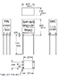 Outline Dimensions - Miniature Impedance Matching Transformers - Red Spec (SP-65)