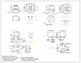 Outline Dimensions - CSE Series Low Frequency Current Sense Transformers