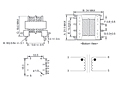 CSE Series Low Frequency Current Sense Transformers (CSE184L) - 2