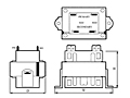 Outline Dimensions - Class-2 Power Control Transformers (TCT40-01E07AE)