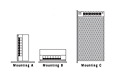 Mounting Options - AWSP 150 Series - 150 Watt (W) Single Output Enclosed Switching Power Supplies