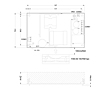 Outline Dimensions (mm) for ABU 125 Series Switch Mode Power Supplies (ABU125-050)